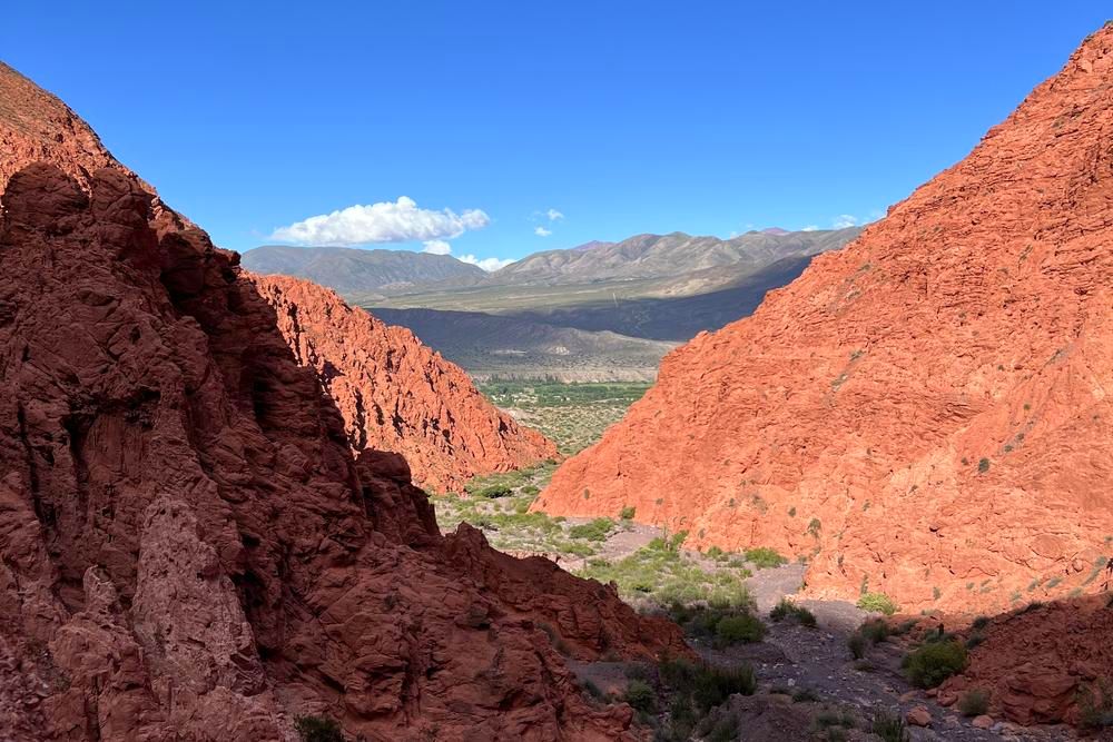 Quebrada de las Señoritas, Uquía